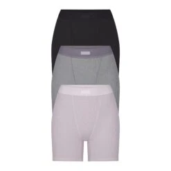 COTTON RIB BOXER PACK | PACIFIC MULTI