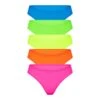 FITS EVERYBODY THONG PACK | NEON MULTI -Underwear Specialty Shop COMPOSITE PACK 3180 NEON