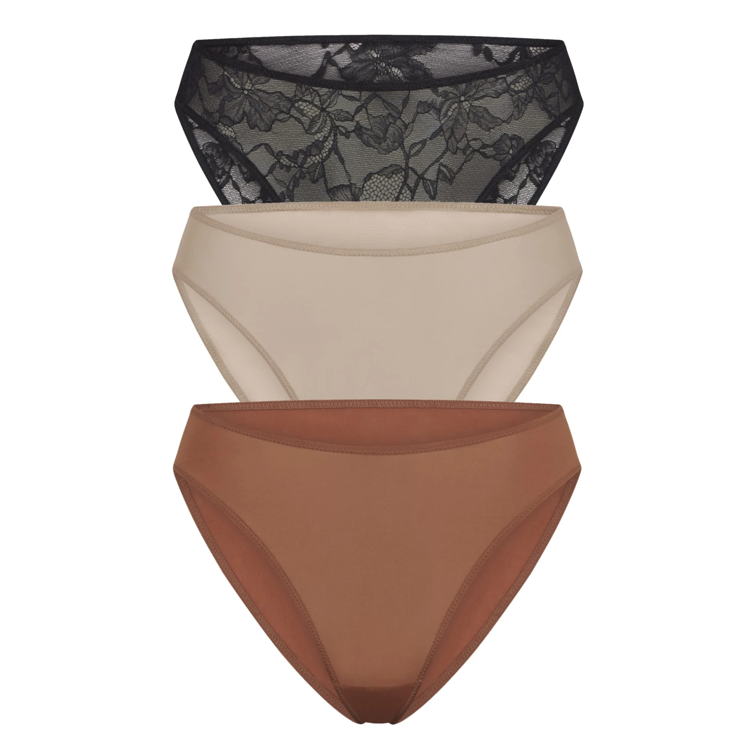 BRIEF PANTY PACK | BRONZE MULTI 3 BRIEF PANTY PACK | BRONZE MULTI