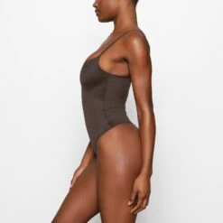 BARELY THERE SCOOP BODYSUIT | ESPRESSO -Underwear Specialty Shop SKIMS BODYSUIT BD THG 3141 DB ESP 0007 SD