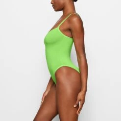 COTTON LOGO BODYSUIT | NEON GREEN -Underwear Specialty Shop SKIMS BODYSUIT BS BDY 2005 EA NGE 0007 SD 283acb9b a873 48c8 892e b4c0d962f13d