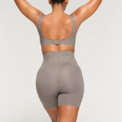 BONDED CORSET SHORT | STEEL -Underwear Specialty Shop SKIMS BOTTOM BO SHO 2664 OA STL 0016