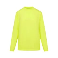 BOYFRIEND LONG SLEEVE T-SHIRT | YELLOW HIGHLIGHTER