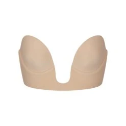 DEEP PLUNGE SHAPEWEAR BRA | CLAY