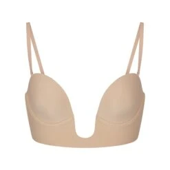 DEEP PLUNGE SHAPEWEAR BRA | CLAY -Underwear Specialty Shop SKIMS BRA BR BAN 2958 CLY STRAPS