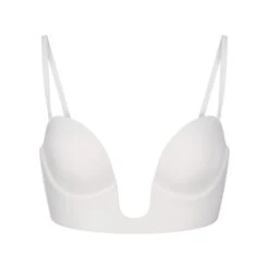 DEEP PLUNGE SHAPEWEAR BRA | MARBLE -Underwear Specialty Shop SKIMS BRA BR BAN 2958 MBL STRAPS