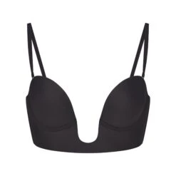 DEEP PLUNGE SHAPEWEAR BRA | ONYX -Underwear Specialty Shop SKIMS BRA BR BAN 2958 ONX STRAPS