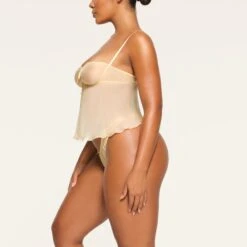 SKIMS ROMANCE BABYDOLL TOP | BUTTER -Underwear Specialty Shop SKIMS BRA TP CAM 3672 QA BTR 0006