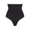 EVERYDAY SCULPT HIGH-WAISTED THONG | ONYX