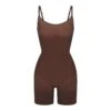 EVERYDAY SCULPT MID THIGH BODYSUIT | COCOA -Underwear Specialty Shop SKIMS EVERYDAYSCULPT SH ONE 2154 COA