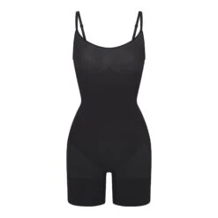 EVERYDAY SCULPT MID THIGH BODYSUIT | ONYX