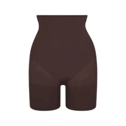 EVERYDAY SCULPT HIGH-WAISTED MID THIGH SHORT | ESPRESSO