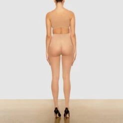 MID SUPPORT TIGHTS | CLAY -Underwear Specialty Shop SKIMS HOSIERY HS THT 0325 BQ CLY BK