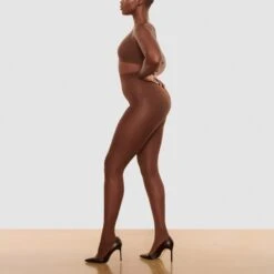 NUDE SUPPORT TIGHTS | COCOA -Underwear Specialty Shop SKIMS HOSIERY HS THT 0417 BT COA SD