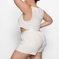 BOYFRIEND LOOSE BOXER | MARBLE -Underwear Specialty Shop SKIMS LOUNGEWEAR AP BOX 2386 BC MBL 0010 SD