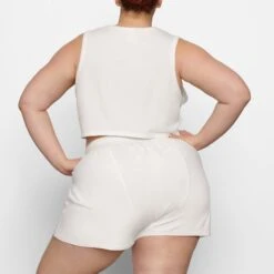 BOYFRIEND LOOSE BOXER | MARBLE -Underwear Specialty Shop SKIMS LOUNGEWEAR AP BOX 2386 BC MBL 0014 BK