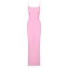 SOFT LOUNGE LONG SLIP DRESS | COTTON CANDY -Underwear Specialty Shop SKIMS LOUNGEWEAR AP DRS 0596 CDY