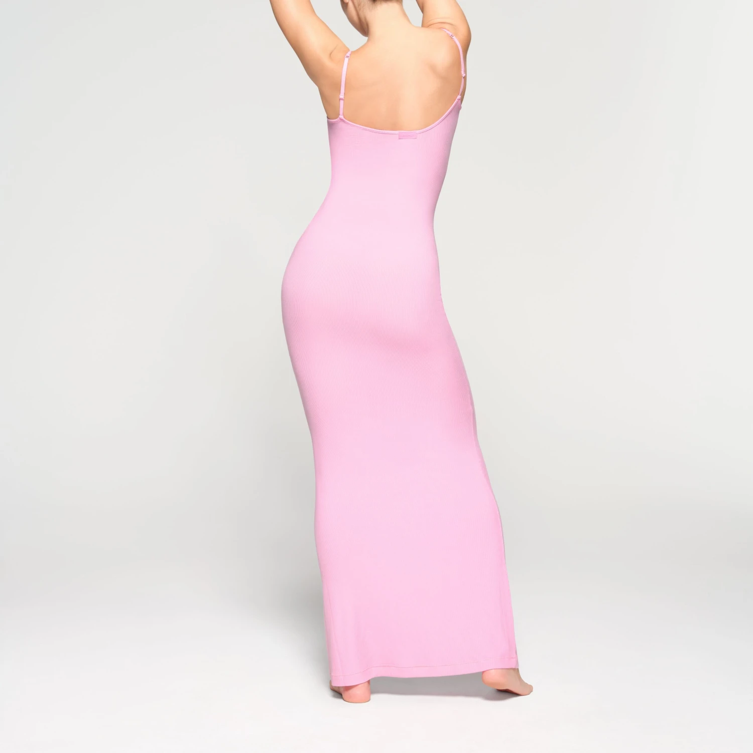 SOFT LOUNGE LONG SLIP DRESS | COTTON CANDY 6 SOFT LOUNGE LONG SLIP DRESS | COTTON CANDY - Image 4