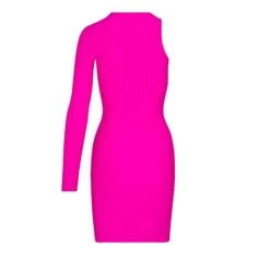 LACE UP MINI DRESS | FUCHSIA -Underwear Specialty Shop SKIMS LOUNGEWEAR AP DRS 2110 FSA Bcopy