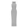SOFT LOUNGE SHIMMER RACERBACK DRESS | HEATHER GREY -Underwear Specialty Shop SKIMS LOUNGEWEAR AP DRS 2119 HGF