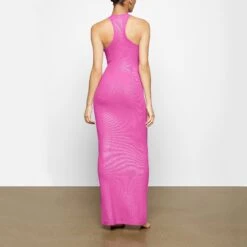SOFT LOUNGE SHIMMER RACERBACK DRESS | FUCHSIA -Underwear Specialty Shop SKIMS LOUNGEWEAR AP DRS 2119 XA FCF 0020 BK