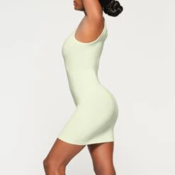 SOFT LOUNGE MINI DRESS | HONEYDEW -Underwear Specialty Shop SKIMS LOUNGEWEAR AP DRS 2183 KB HND 0009 SD