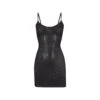 LOGO MESH FOIL CAMI DRESS | ONYX -Underwear Specialty Shop SKIMS LOUNGEWEAR AP DRS 2185 ONX