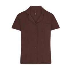 SOFT LOUNGE SHORT SLEEP SET | COCOA