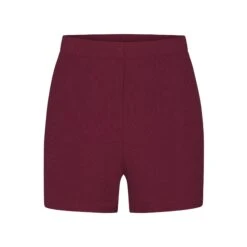 SOFT LOUNGE SHORT SLEEP SET | WINE -Underwear Specialty Shop SKIMS LOUNGEWEAR AP SET 2519 WNE B