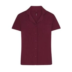 SOFT LOUNGE SHORT SLEEP SET | WINE