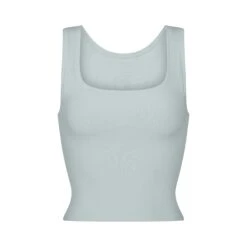 COTTON RIB TANK | FROST