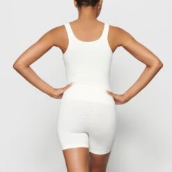 SOFT SMOOTHING TANK | MARBLE -Underwear Specialty Shop SKIMS LOUNGEWEAR AP TNK 0182 NB MBL BK