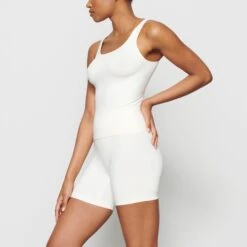 SOFT SMOOTHING TANK | MARBLE -Underwear Specialty Shop SKIMS LOUNGEWEAR AP TNK 0182 NB MBL SD