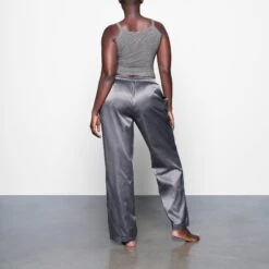 UTILITY SPORT SCOOP TANK | HEATHER GREY -Underwear Specialty Shop SKIMS LOUNGEWEAR AP TNK 1144 UA HEG 0012 BK