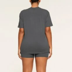 BOYFRIEND T-SHIRT | ASH -Underwear Specialty Shop SKIMS LOUNGEWEAR AP TSH 0462 PA ASH 0010