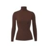 FITS EVERYBODY TURTLENECK TOP | COCOA -Underwear Specialty Shop SKIMS LOUNGEWEAR AP TTN 1230 COA