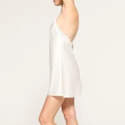BRIDAL SILK SLIP DRESS | MARBLE -Underwear Specialty Shop SKIMS LOUNGEWEAR DR MIN 3187 LC MBL 0015