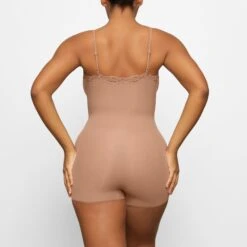 FITS EVERYBODY CORDED LACE ONESIE | SIENNA -Underwear Specialty Shop SKIMS LOUNGEWEAR OS MDT 4131 FA SIE 0012 BK b07254db 436d 4b82 b8fc 2a594f540035