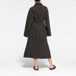 SKIMS SPA TERRY ROBE | ASH -Underwear Specialty Shop SKIMS LOUNGEWEAR RB LNG 2873 QC ASH 0012 BK