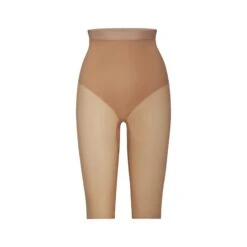BARELY THERE CROPPED LEGGING | CLAY