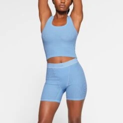 COTTON RIB BOXER PACK | CHERRY BLOSSOM MULTI -Underwear Specialty Shop SKIMS LOUNGEWEAR ST BOX 2453 LB CBL 0034 FR