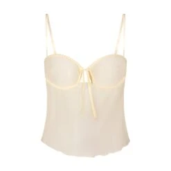 SKIMS ROMANCE BABYDOLL TOP | BUTTER