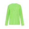 WAFFLE LONG SLEEVE T-SHIRT | NEON GREEN -Underwear Specialty Shop SKIMS LOUNGEWEAR TP LST 3157 NGE3