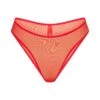 ULTRA FINE MESH BIKINI | POPPY -Underwear Specialty Shop SKIMS PANTY BIK 2012 POP