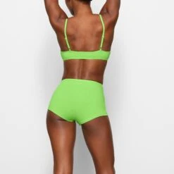 COTTON LOGO HOT PANT | NEON GREEN -Underwear Specialty Shop SKIMS PANTY BO SHO 2643 EA NGE 0014 BK 348b61c0 ed0f 4a01 bd16 ec947f6bca79