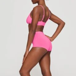 COTTON LOGO HOT PANT | SUGAR PINK -Underwear Specialty Shop SKIMS PANTY BO SHO 2643 HB PIN 0007 SD