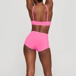 COTTON LOGO HOT PANT | SUGAR PINK -Underwear Specialty Shop SKIMS PANTY BO SHO 2643 HB PIN 0012 BK