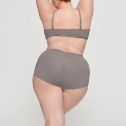 COTTON LOGO HOT PANT | SMOKE -Underwear Specialty Shop SKIMS PANTY BO SHO 2643 HC SMK 0019 BK 2b872818 a057 407a af41 0d763b055bd1