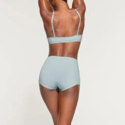 COTTON LOGO HOT PANT | FROST -Underwear Specialty Shop SKIMS PANTY BO SHO 2643 OB FRS 0017