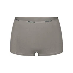 COTTON LOGO HOT PANT | SMOKE